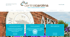 Desktop Screenshot of centralcarolinaoralsurgery.com